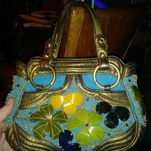 Jamin Puech Purse Limited Edition Gold Leather